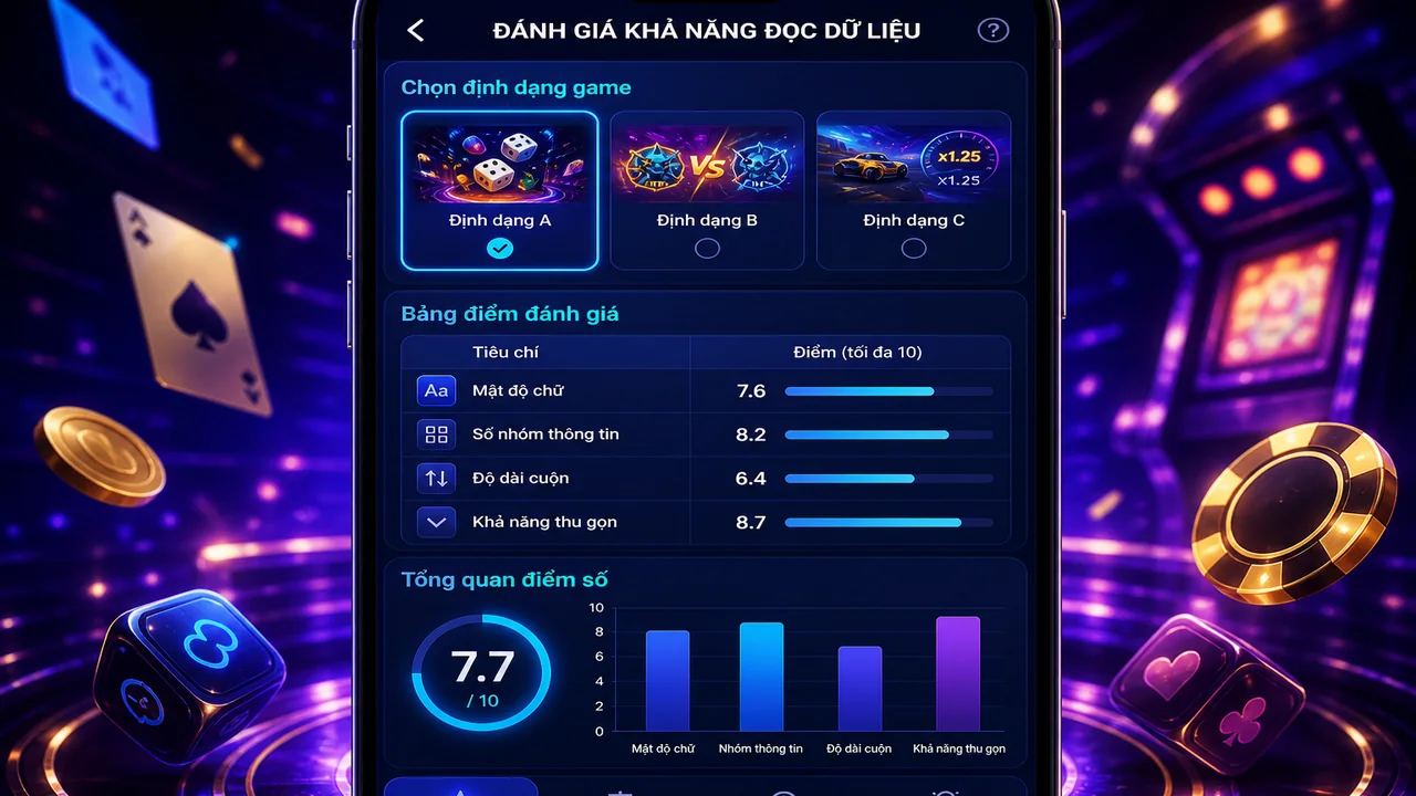 Khám phá game mới nhẹ mắt trên OK9: cách đọc dữ liệu số bằng điện thoại