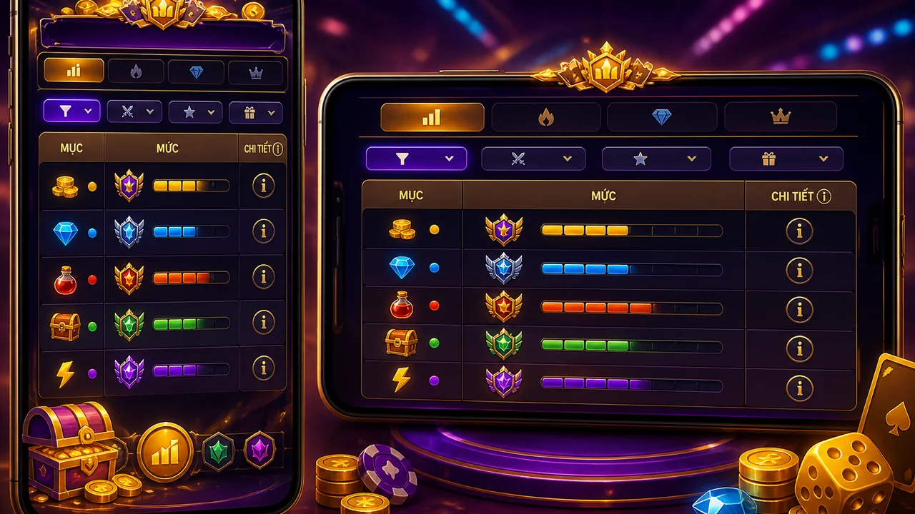 Đọc nhiều dòng trên màn hình nhỏ: so sánh bảng dữ liệu của game mới trên OK9