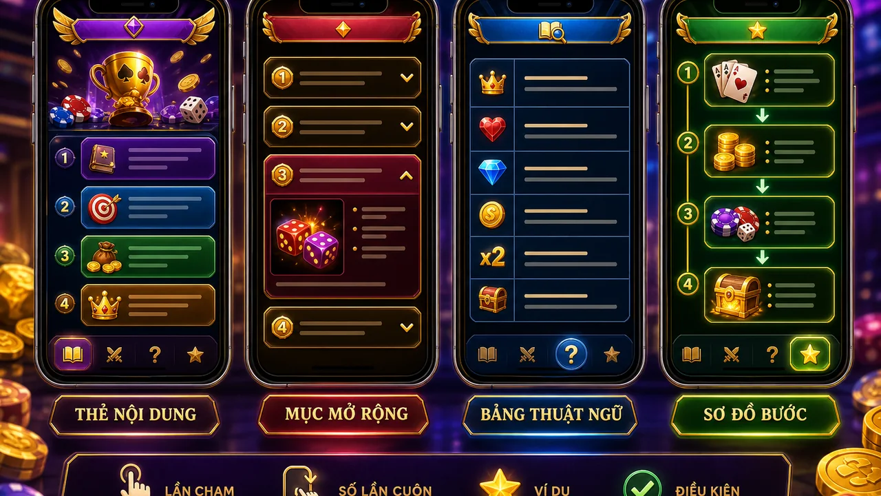 Luật game mới trên điện thoại: cách tra cứu nhanh cùng OK9